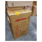 Corsica outdoor dining chair set of 2 grey