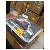 utopia bedding soild comforter set queen grey brushed microfiber