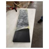 rubber entry riser black