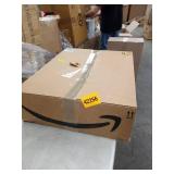 brown leather chair with metal legs