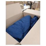 blue comforter queen