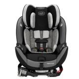 Evenflo EveryStage DLX All-in-One Convertible Car Seat, Solid Print Black
