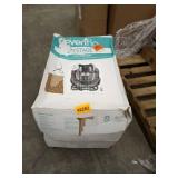 Evenflo EveryStage DLX All-in-One Convertible Car Seat, Solid Print Black