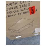 Choo Choo coffee table black