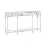 clihome Solid wood console table white