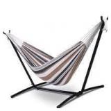 Hammock with stand orange and black rdr senate alloy
