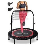 Kanchimi 40in fitness Trampoline with hand bar