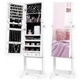 nicetree jewelry cabinet white