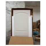 Masonite paneled Wood prime Cheyenne standard door 32x80in