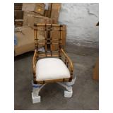 lexington home brands Tommy Bahama home twin palms Rattan Seaview arm chair set of 2