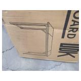 odk computer desk with splice board black vintage black