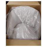 wovenyed Barrel Swivel chair light gray