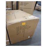 wovenyed Barrel Swivel chair light gray