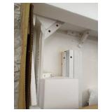 liberty Furniture rectangular leg table Farmhouse white wood