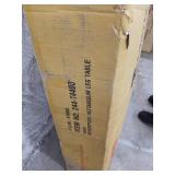 liberty Furniture rectangular leg table Farmhouse white wood