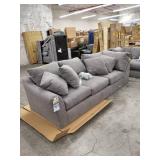 kalussner home furnishings gray sectional couch part only