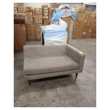 nordic Upholstery right corner sofa pc only brown