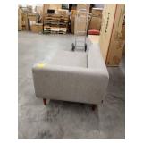 nordic Upholstery right corner sofa pc only brown