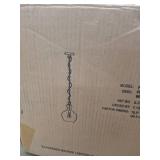 Westford domed glass pendent bronze seed glass