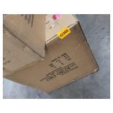 homepop Copper Grove Mdina Large Faux Leather Storage Ottoman - Retail:$144.99