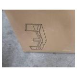 aghdeco 63in l shape desk white