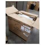 Bandera trestle dining table black 2 boxes hooker furniture