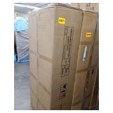 Atlantic Furniture Hamilton Murphy bed drawer base charging station grey queen auden soilid wood storage