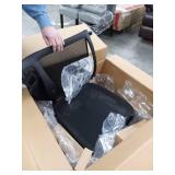 black mesh office chair