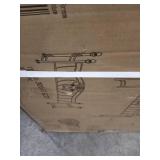 Sydney Queen Headboard only Antique Brushed Gold