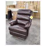 lazyboy wall recliner dark brown