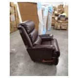 lazyboy wall recliner dark brown