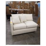 left hand beige sofa pc only