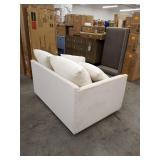 left hand beige sofa pc only