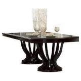 homelegance dining table top only with 22in leaf no bottom pedestals