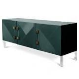 modshop Milan 3 door credenza hunter green