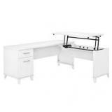 copper Grove Shumen office desk white tribsigns