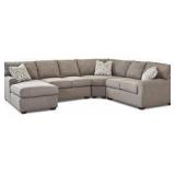 klaussner home furnishings nice sofa sectional set 4pcs