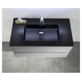 filma basin sink black not broken