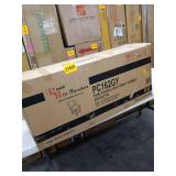 Roundhill Furniture Biony Fabric Nail Head Counter Height Stools light grey fabric set of 2