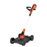 BLACK+DECKER MTC220 20V MAX Cordless 12" Lithium-Ion 3-in-1 Trimmer/Edger and Mower with battery and charger