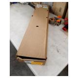 Amerimax Home Products 636025 lock-in gutter guard, black 25/carton