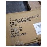 Kate k2 2in hitch mounted platform bike rack 2 bike