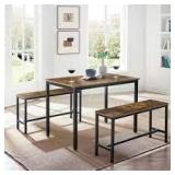 vasagle dining table only esstisch by songmics black