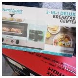 Americana - 3-in-1 XL Breakfast Maker - light blue