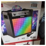 ION Audio Party Rockerâ¢ Max Wireless Rechargeable Bluetooth Speaker with Multi-Effect Party Lights