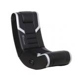 X Rocker, 5110301, Eclipse Floor Rocker 2.0 BT, 31" x 16.5" x 27.5", Black/Silver