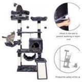 Hey-Brother Multi Level Cat House Smokey Grey