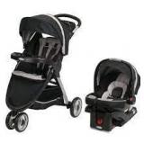 Graco Fastaction SE Travel System with Snugride 35 Lite