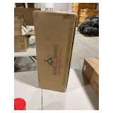 24in Glittery Pine Wreath with Clear Lights