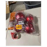 Vickerman 6 in. Matte Ball Ornament - Set of 4